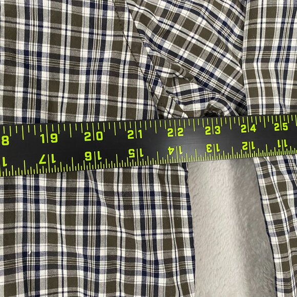 Vintage Levi's Mens Shirt Large Red Tab Long Sleeve Plaid Button-Down Casual Y2K - Picture 4 of 12